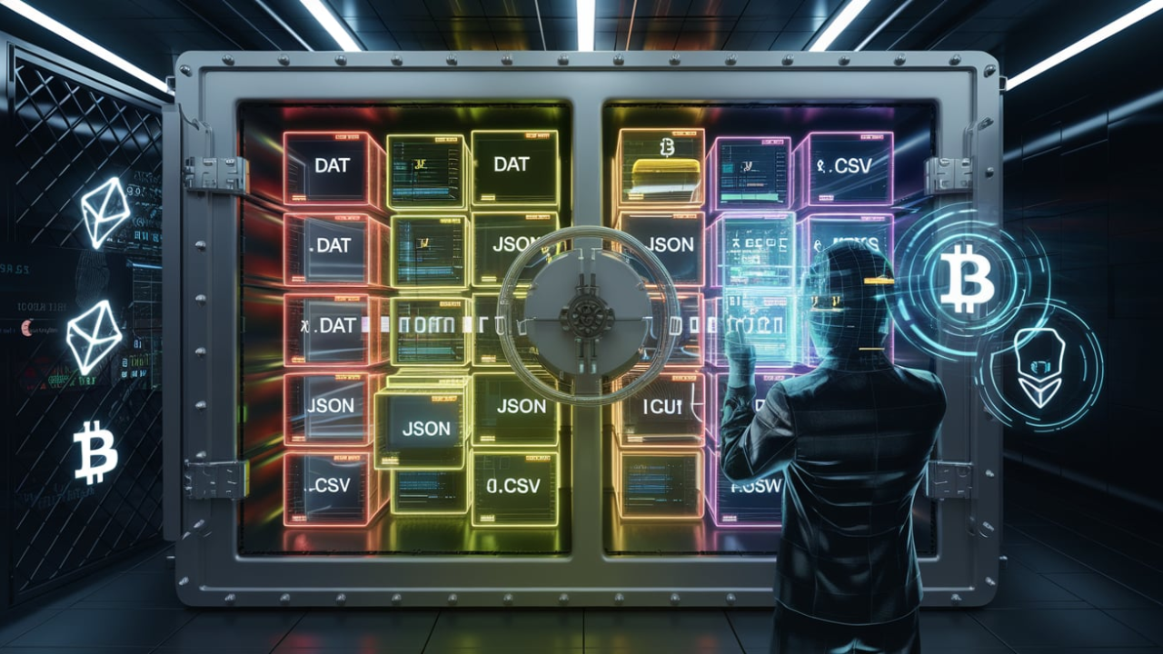 como se ve los archivo de criptomoneda