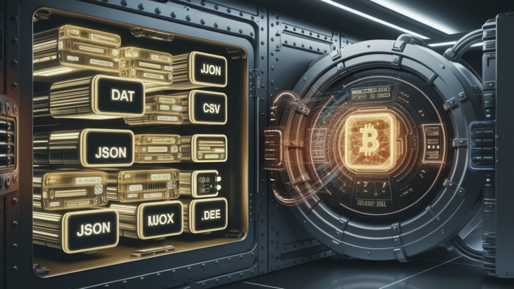 como se ve los archivo de criptomoneda