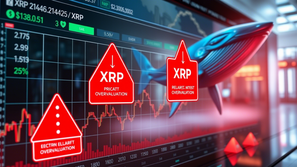 xrp token shows signs of overvaluation and potential correction