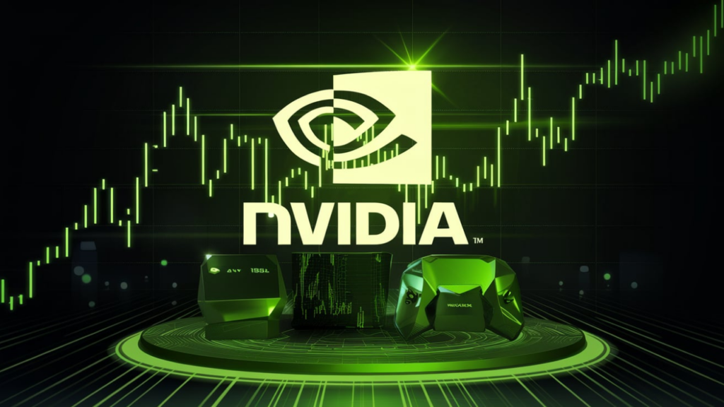 nvidia stock continues to soar toward a record high