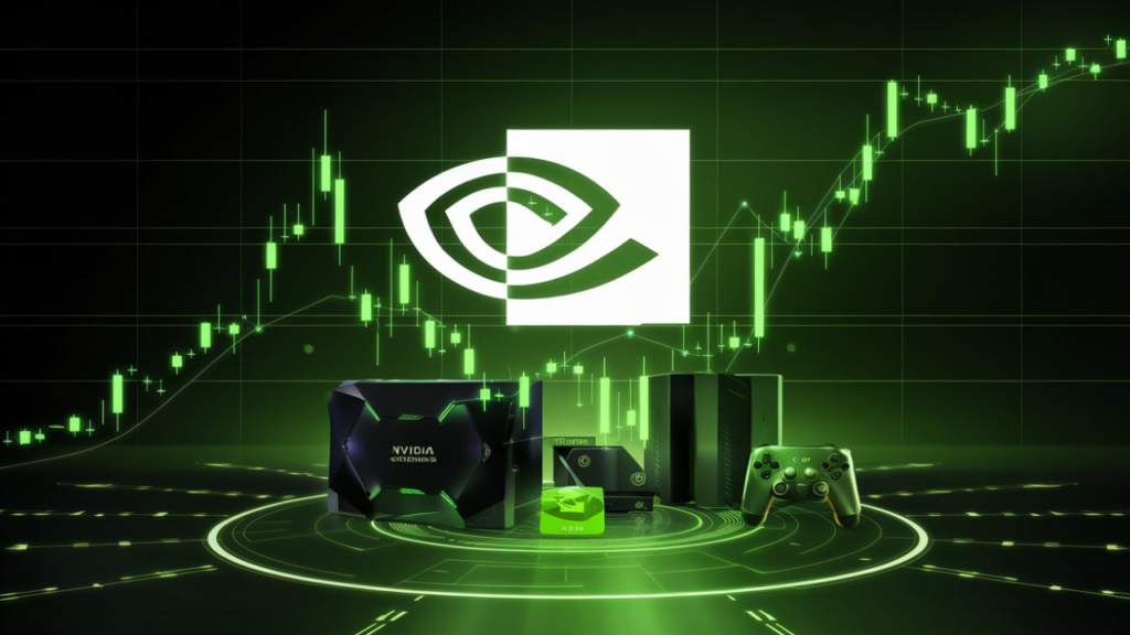 nvidia stock continues to soar toward a record high