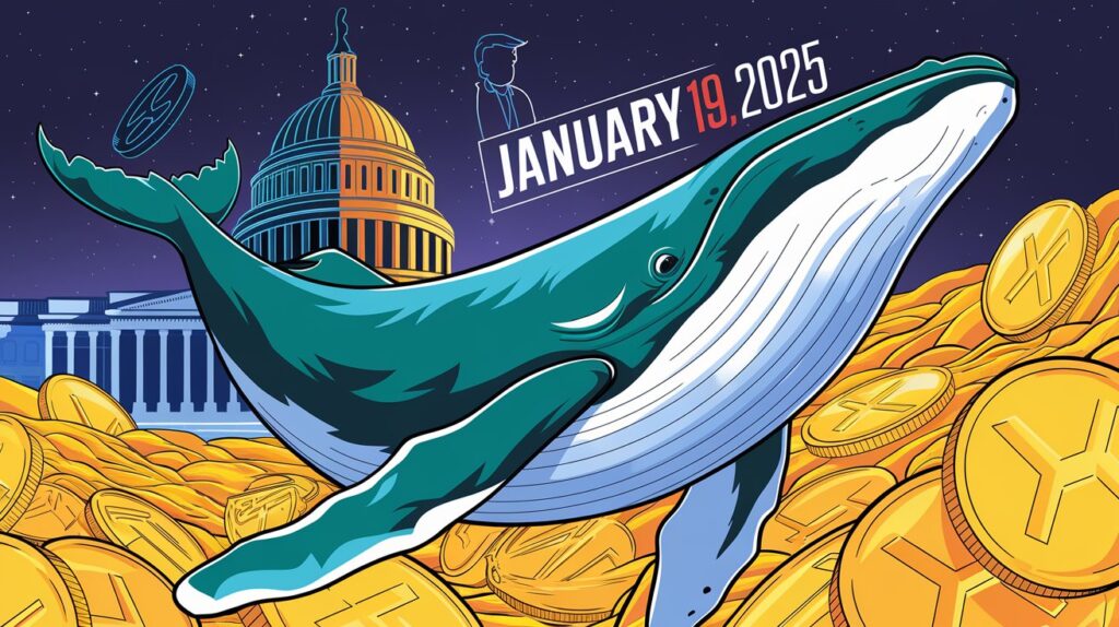 xrp whale transfer pre-trump inauguration