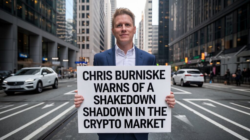 chris burniske warns of a shakedown in the crypto market.